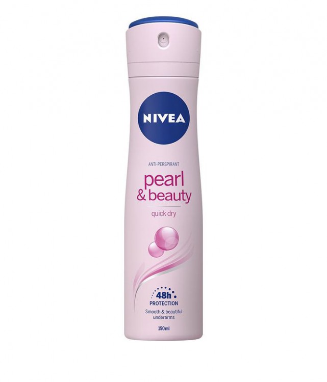 Nivea spray Pearl+Beauty 150ml | Kosmetické a dentální výrobky - Pánská kosmetika - Deodoranty - Spray